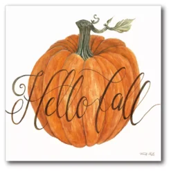 Courtside Market Hello Fall Canvas Wall Art