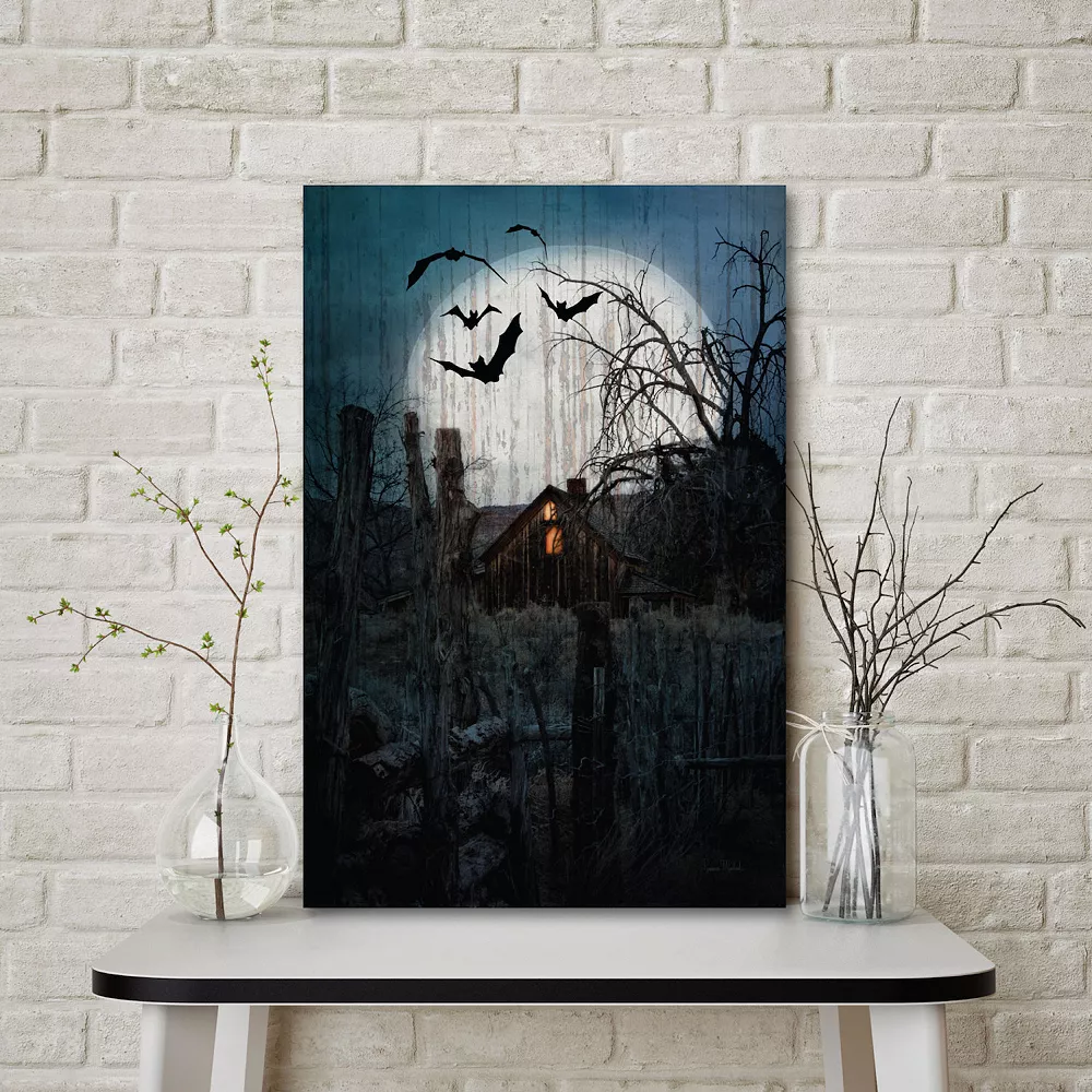 Courtside Market Spooky House Canvas Wall Art 4 Courtside Market Spooky House Canvas Wall Art - Image 2