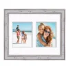 Courtside Market Industrial Rustic White 2-Opening 16" X 20" Frame -Home Decor Discount Store 4898782
