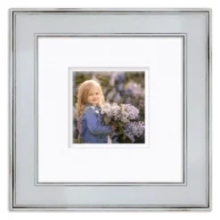 COURTSIDE MARKET Gardenia White 5" X 5" Frame