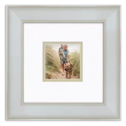 COURTSIDE MARKET 4" X 4" Gardenia Cream Frame