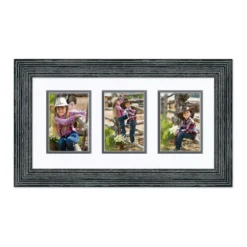 Courtside Market Organics Blue 10" X 20" 3-Opening Frame