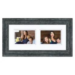 COURTSIDE MARKET Blue 5" X 7" 2-Opening Collage Frame
