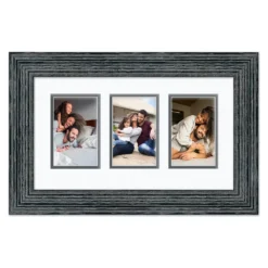 COURTSIDE MARKET Blue 3-Opening 4" X 6" Collage Frame