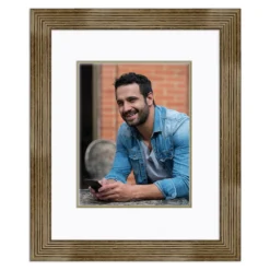 COURTSIDE MARKET 11" X 14" Walnut Finish Frame