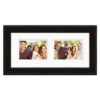 COURTSIDE MARKET Gardenia Black 5" X 7" 2-Opening Frame -Home Decor Discount Store 4899103