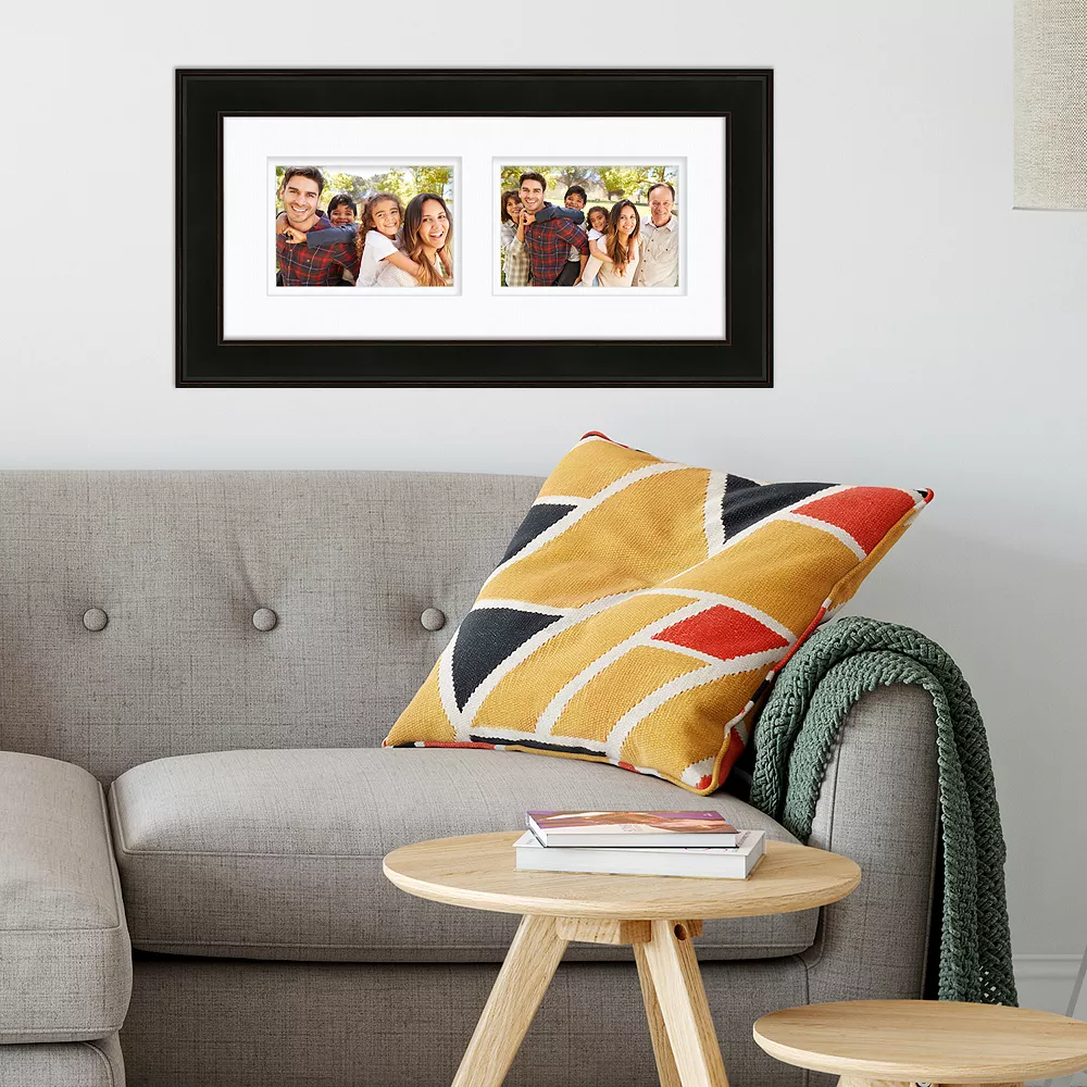 COURTSIDE MARKET Gardenia Black 5" X 7" 2-Opening Frame 4 COURTSIDE MARKET Gardenia Black 5" X 7" 2-Opening Frame - Image 2