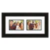 COURTSIDE MARKET Gardenia Black 2-Opening 5" X 7" Frame -Home Decor Discount Store 4899104