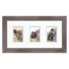 COURTSIDE MARKET Gray 3-Opening 4" X 6" Collage Frame -Home Decor Discount Store 4899150