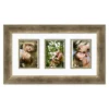 COURTSIDE MARKET Gala Champagne 5" X 7" 3-Opening Collage Frame 1 COURTSIDE MARKET Gala Champagne 5" X 7" 3-Opening Collage Frame -Home Decor Discount Store 4899163