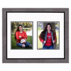 Courtside Market Carbon Driftwood Black 16" X 20" Frame