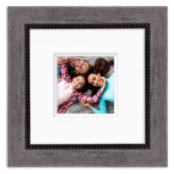 Courtside Market Carbon Driftwood Black 9" X 9" Frame