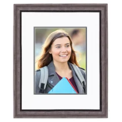 Courtside Market Carbon Gray Black 16" X 20" Frame