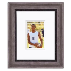 Courtside Market Carbon Gray Black 8" X 10" Frame