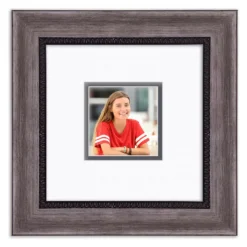 Courtside Market Carbon Gray Black 8" X 8" Frame