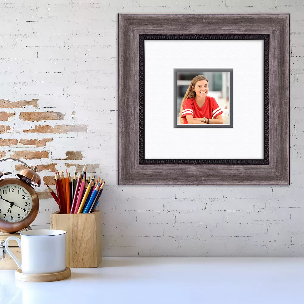 Courtside Market Carbon Gray Black 8" X 8" Frame 4 Courtside Market Carbon Gray Black 8" X 8" Frame - Image 2