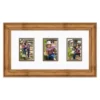 Courtside Market Industrial Rustic Natural 10" X 20" 3-Opening Frame 2 Courtside Market Industrial Rustic Natural 10" X 20" 3-Opening Frame -Home Decor Discount Store 4899466