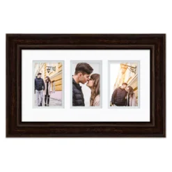 Courtside Market Industrial Rustic Roasted Nut 9" X 16" Frame