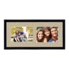 COURTSIDE MARKET Harvest Black 2-Opening 5" X 7" Collage Frame 1 COURTSIDE MARKET Harvest Black 2-Opening 5" X 7" Collage Frame -Home Decor Discount Store 4913433