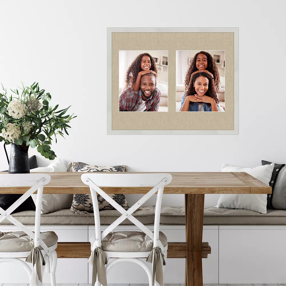 COURTSIDE MARKET Harvest White 8" X 10" 2-Opening Collage Frame 4 COURTSIDE MARKET Harvest White 8" X 10" 2-Opening Collage Frame - Image 2