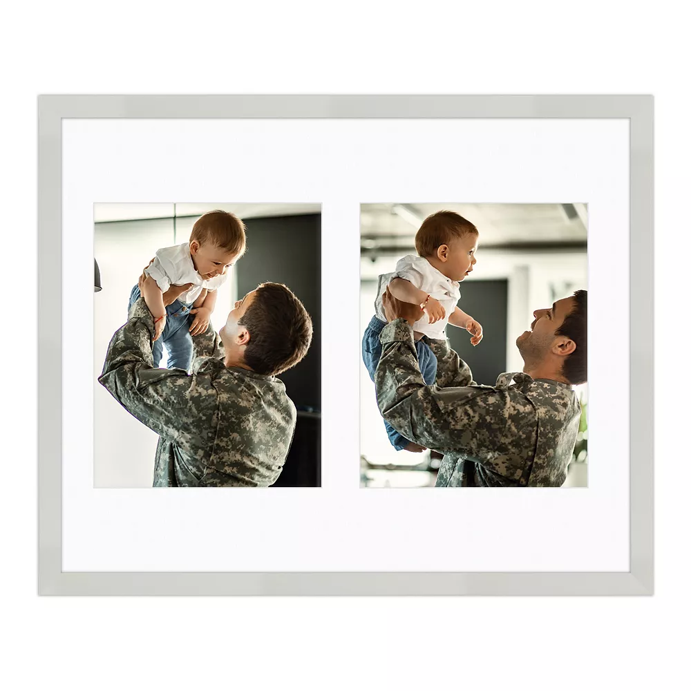 COURTSIDE MARKET Harvest Cream 8" X 10" 2-Opening Collage Frame 3 COURTSIDE MARKET Harvest Cream 8" X 10" 2-Opening Collage Frame