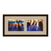 COURTSIDE MARKET Harvest Chestnut Finish 2-Opening 5" X 7" Collage Frame 2 COURTSIDE MARKET Harvest Chestnut Finish 2-Opening 5" X 7" Collage Frame -Home Decor Discount Store 4913473