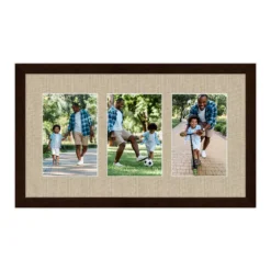 COURTSIDE MARKET Harvest Chestnut Finish 4" X 6" Collage Frame