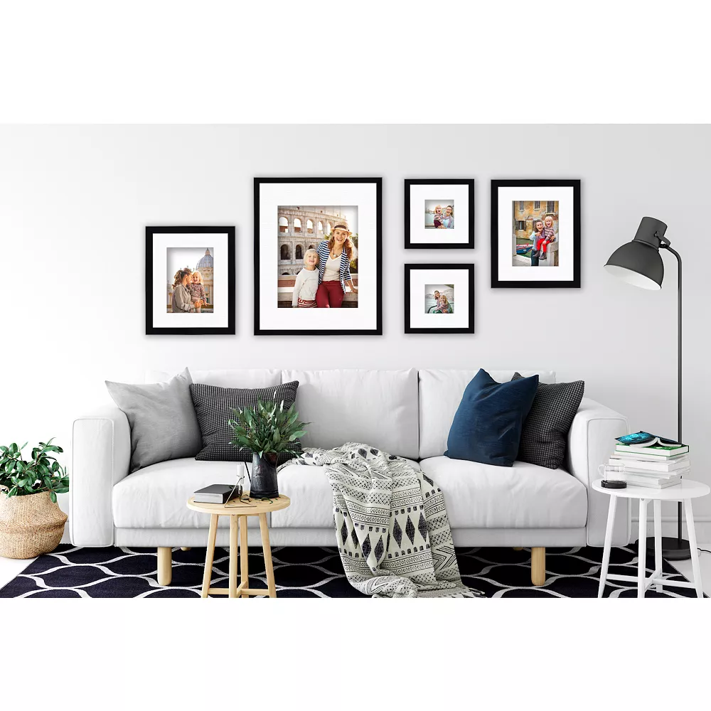 COURTSIDE MARKET Harvest Black Collage Frame 5-piece Set 4 COURTSIDE MARKET Harvest Black Collage Frame 5-piece Set - Image 2