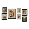 COURTSIDE MARKET Harvest Black Tan Mat Collage Frame 7-piece Set 1 COURTSIDE MARKET Harvest Black Tan Mat Collage Frame 7-piece Set -Home Decor Discount Store 4913491