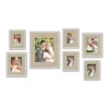COURTSIDE MARKET Harvest White Tan Mat Collage Frame 7-piece Set 2 COURTSIDE MARKET Harvest White Tan Mat Collage Frame 7-piece Set -Home Decor Discount Store 4913497