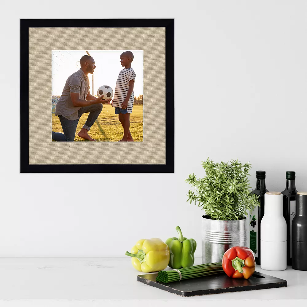 COURTSIDE MARKET Harvest Black Tan Mat 8" X 8" Frame 4 COURTSIDE MARKET Harvest Black Tan Mat 8" X 8" Frame - Image 2