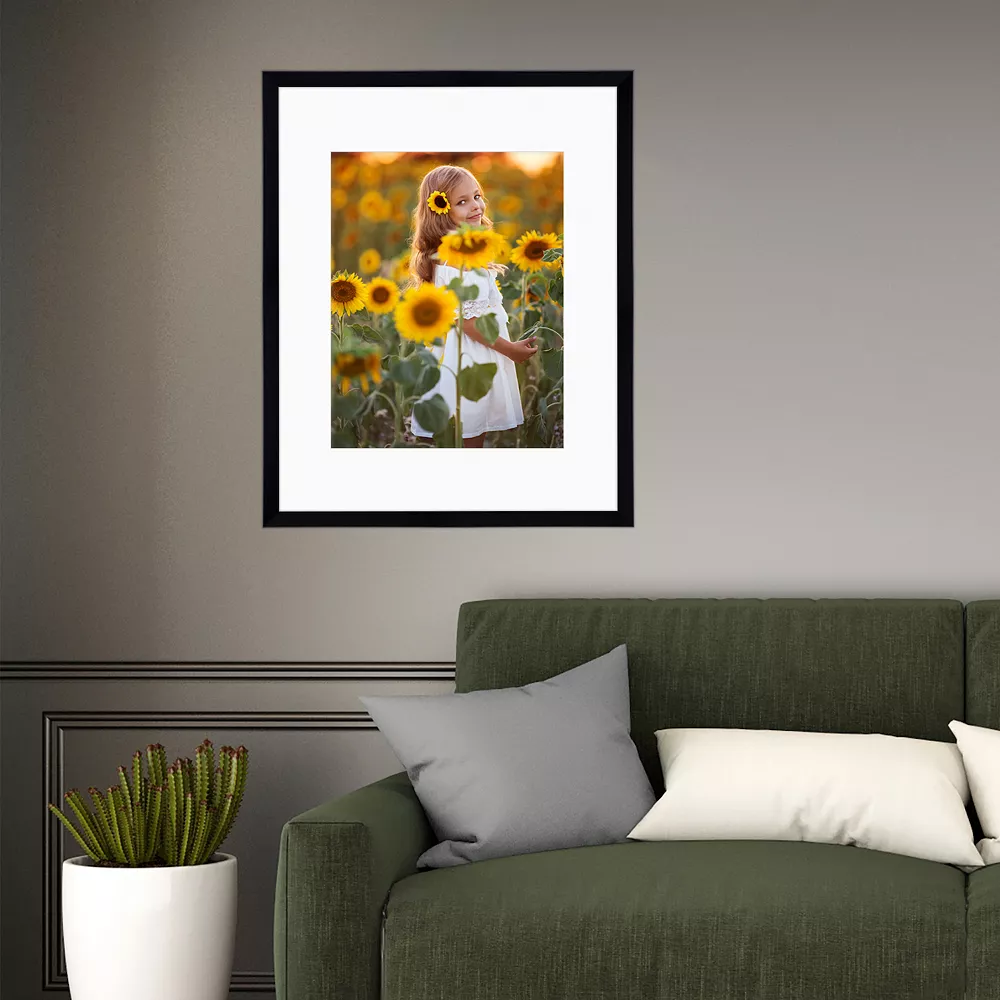 COURTSIDE MARKET Harvest Black 11" X 14" Frame 4 COURTSIDE MARKET Harvest Black 11" X 14" Frame - Image 2