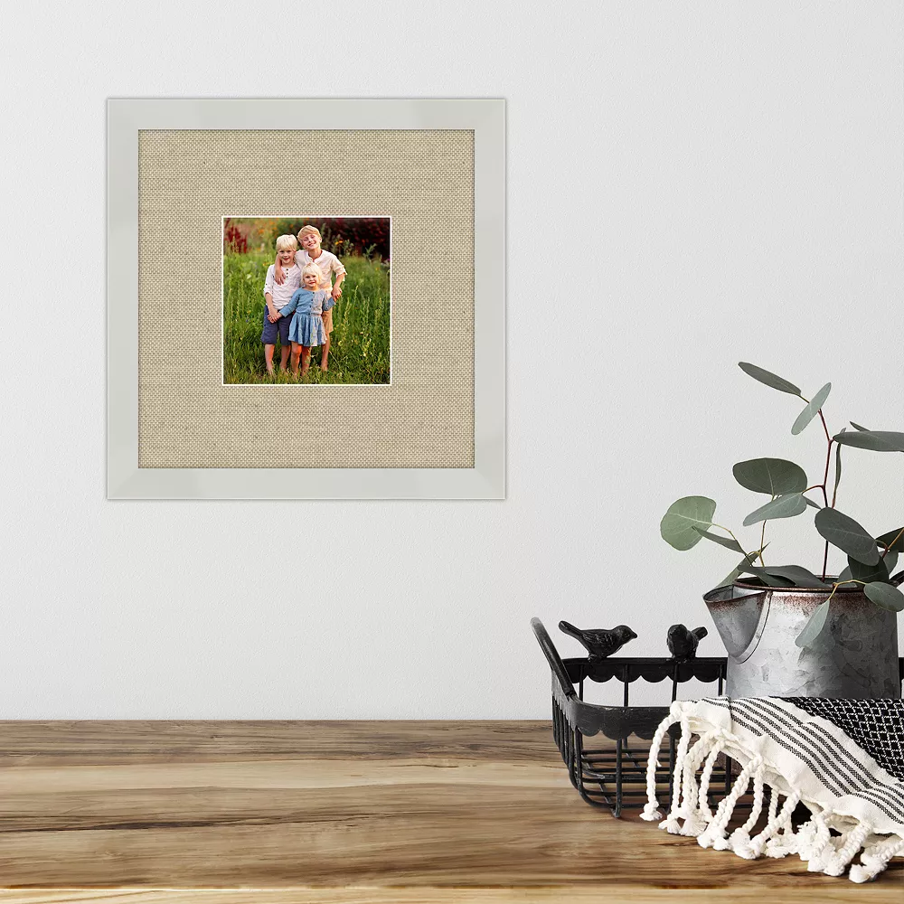 COURTSIDE MARKET 4" X 4" Harvest White Frame 4 COURTSIDE MARKET 4" X 4" Harvest White Frame - Image 2
