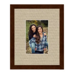 COURTSIDE MARKET 4" X 6" Harvest Walnut Finish Frame