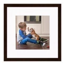 COURTSIDE MARKET Harvest Chestnut Finish 8" X 8" Frame