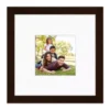 COURTSIDE MARKET Harvest Chestnut Finish 4" X 4" Frame -Home Decor Discount Store 4913561