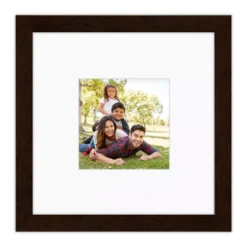 COURTSIDE MARKET Harvest Chestnut Finish 4" X 4" Frame