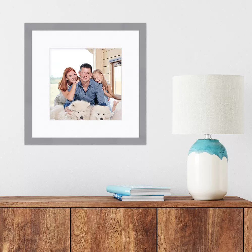 COURTSIDE MARKET Harvest Gray 8" X 8" Frame 4 COURTSIDE MARKET Harvest Gray 8" X 8" Frame - Image 2