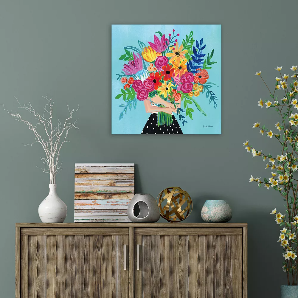 COURTSIDE MARKET A Bunch Of Flowers II Canvas Wall Art 4 COURTSIDE MARKET A Bunch Of Flowers II Canvas Wall Art - Image 2