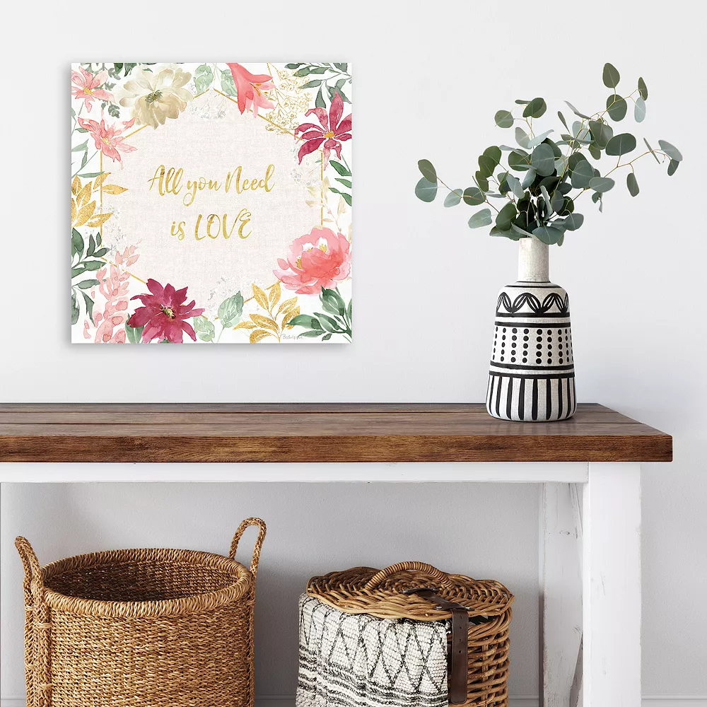 COURTSIDE MARKET All You Need Is Love III Canvas Wall Art 4 COURTSIDE MARKET All You Need Is Love III Canvas Wall Art - Image 2