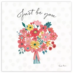 COURTSIDE MARKET BrIght Petals II Canvas Wall Art