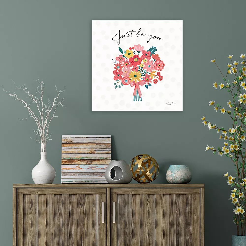 COURTSIDE MARKET BrIght Petals II Canvas Wall Art 5 COURTSIDE MARKET BrIght Petals II Canvas Wall Art - Image 3