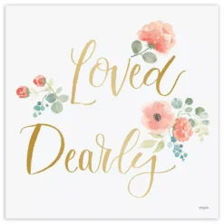 COURTSIDE MARKET Blooming Delight VI Canvas Wall Art