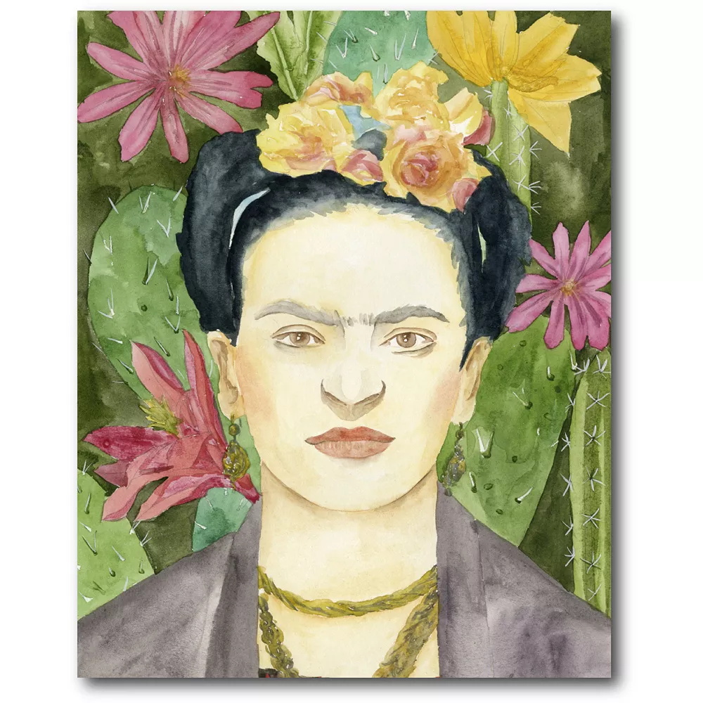 COURTSIDE MARKET Frida Kahlo I Canvas Wall Art 3 COURTSIDE MARKET Frida Kahlo I Canvas Wall Art