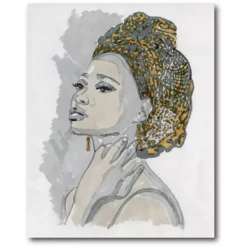 COURTSIDE MARKET Hidaya II Canvas Wall Art