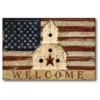 COURTSIDE MARKET Patriotic Welcome Canvas Wall Art 2 COURTSIDE MARKET Patriotic Welcome Canvas Wall Art -Home Decor Discount Store 5147271