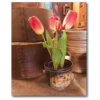 COURTSIDE MARKET Tulip Simplicity Canvas Wall Art 2 COURTSIDE MARKET Tulip Simplicity Canvas Wall Art -Home Decor Discount Store 5147456