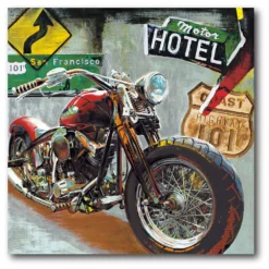COURTSIDE MARKET Highway 101 Canvas Wall Art