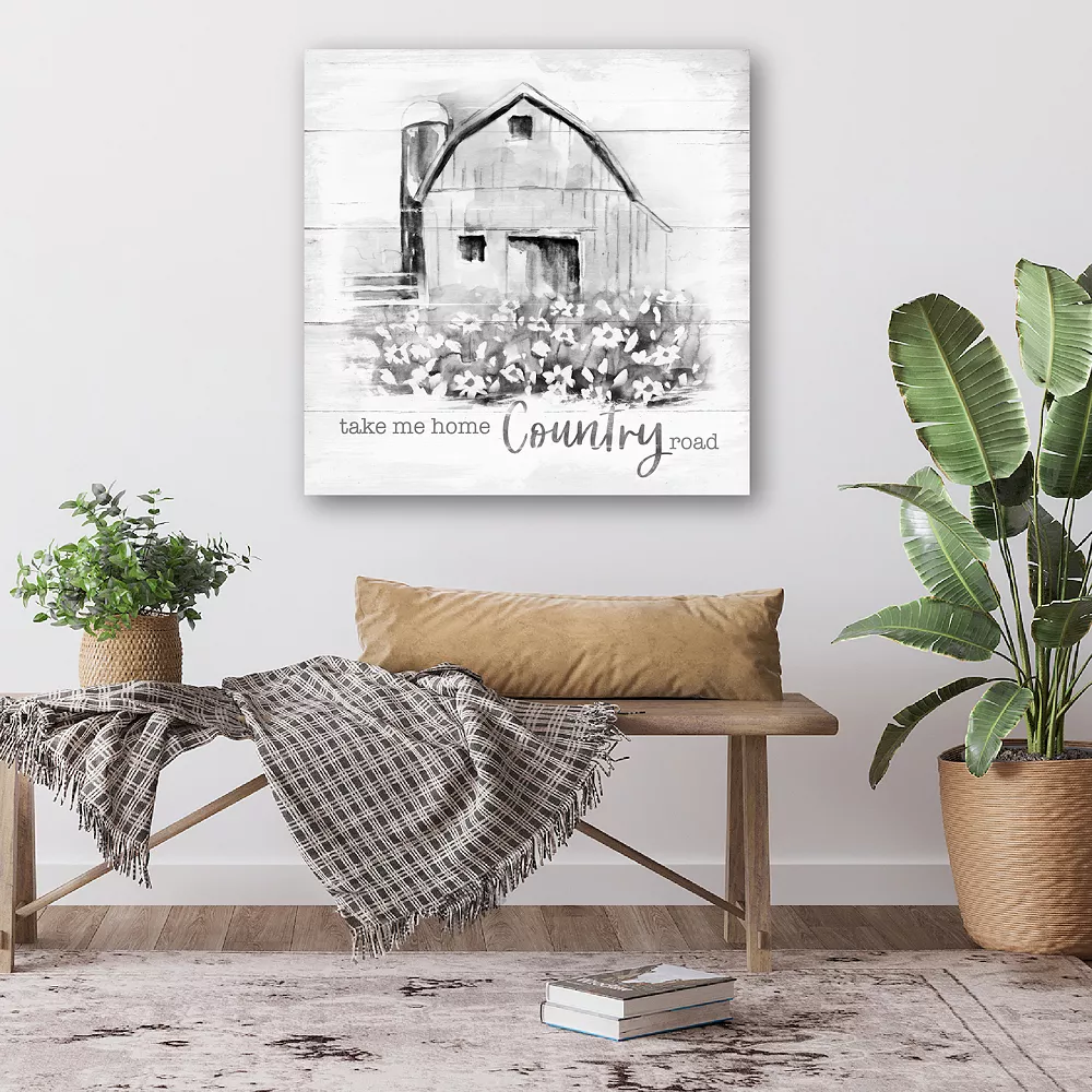 COURTSIDE MARKET Country Road Canvas Wall Art 6 COURTSIDE MARKET Country Road Canvas Wall Art - Image 4