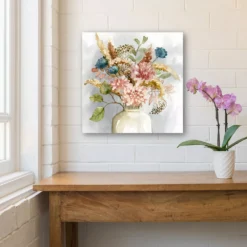 COURTSIDE MARKET Hydrangea Retreat Canvas Wall Art -Home Decor Discount Store 5648613 ALT2